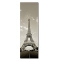 Trademark Fine Art Preston 'Paris Eiffel Tower Vertical' Canvas Art, 8x24 EM0552-C824GG